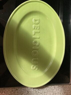 Vintage ceramic serving platter